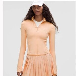 NWT lululemon define cropped jacket rock melon size 6